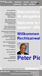 Mobile Screenshot of lawyer-pietsch.de